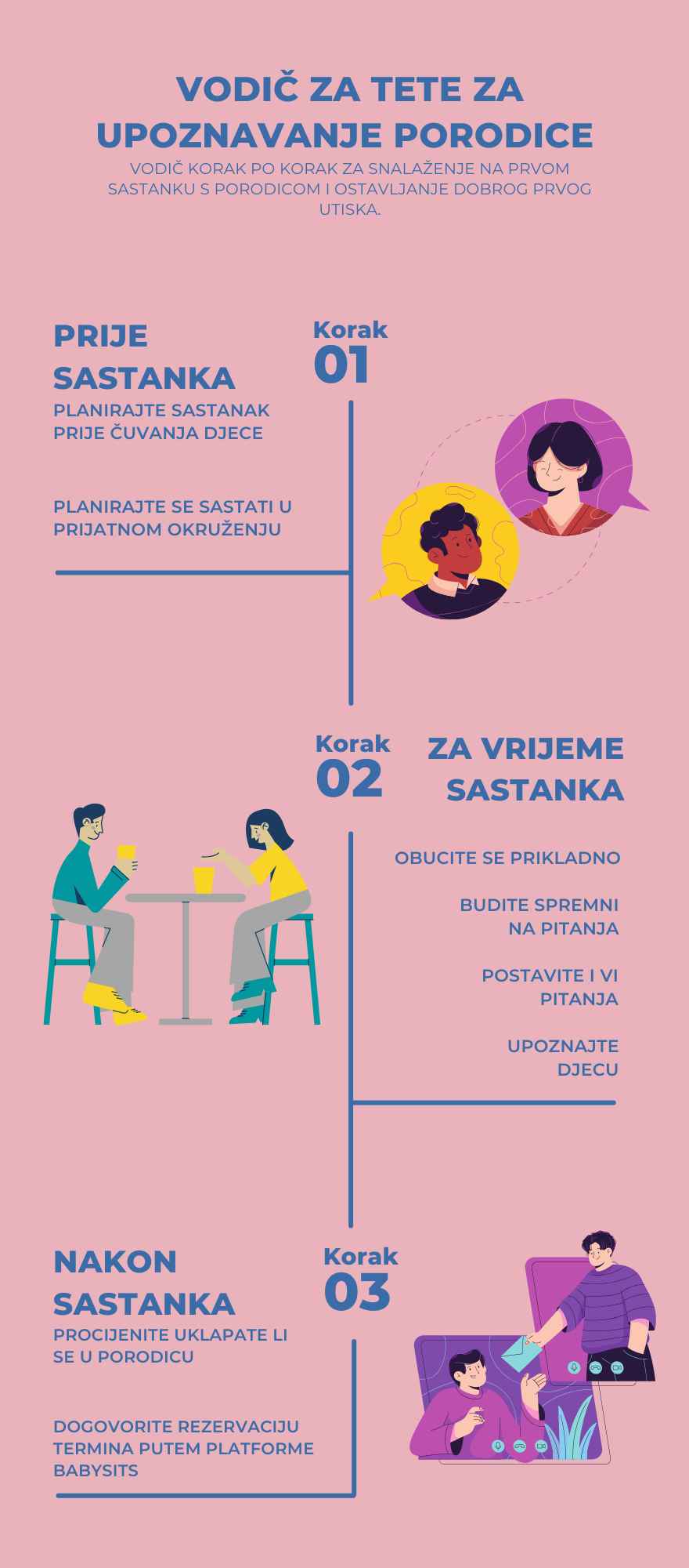 How to meet the family when babysitting