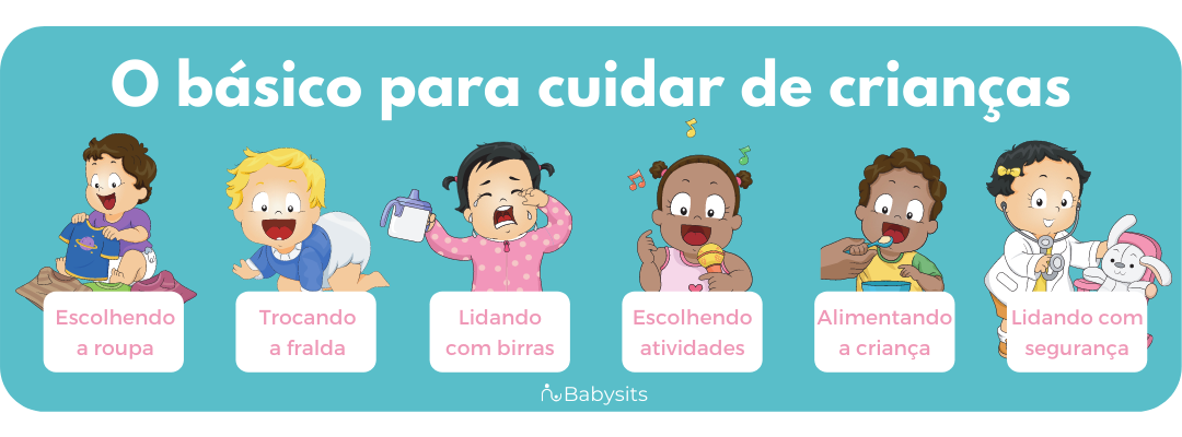 O básico para cuidar de crianças