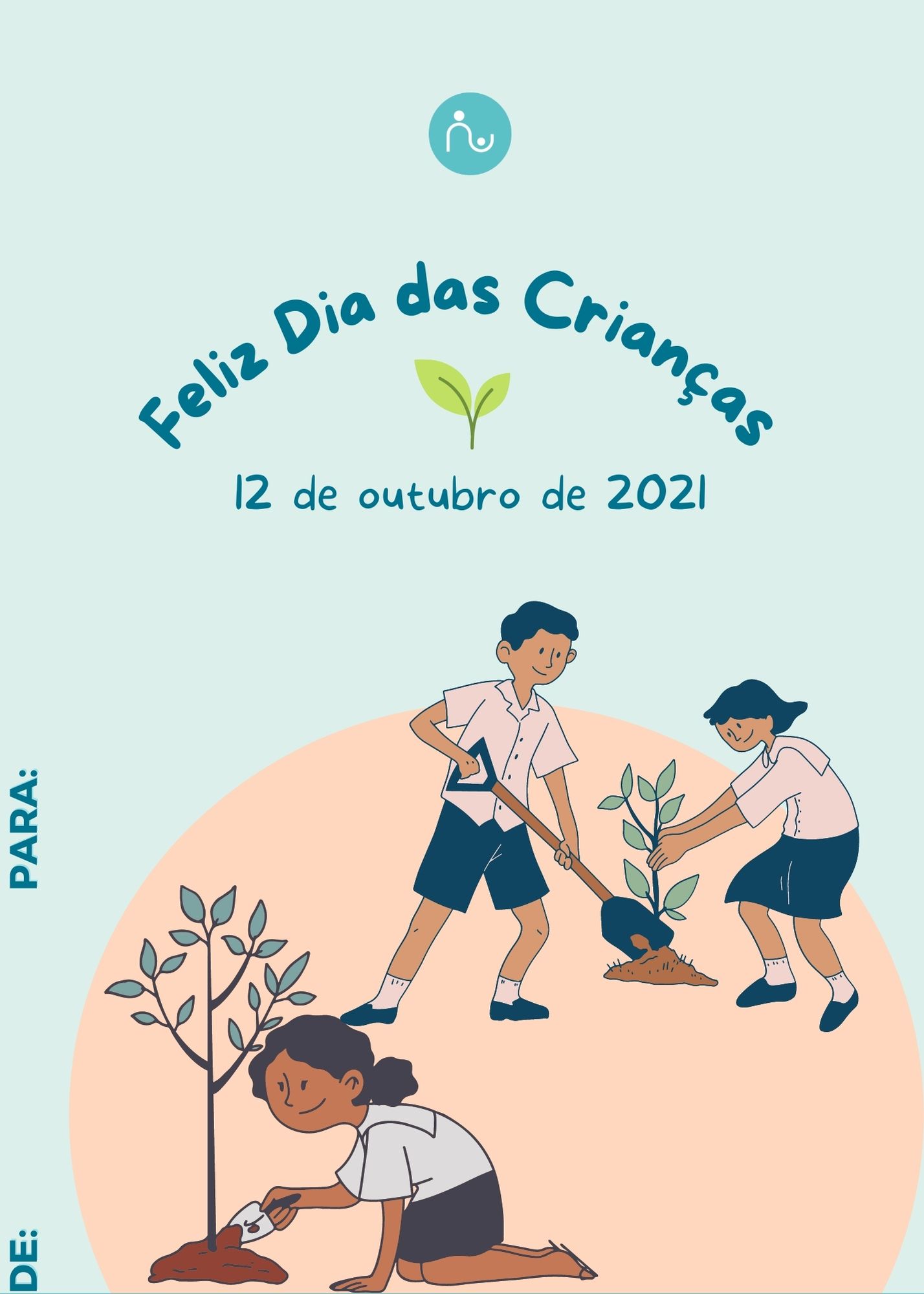 feliz dia das crianças