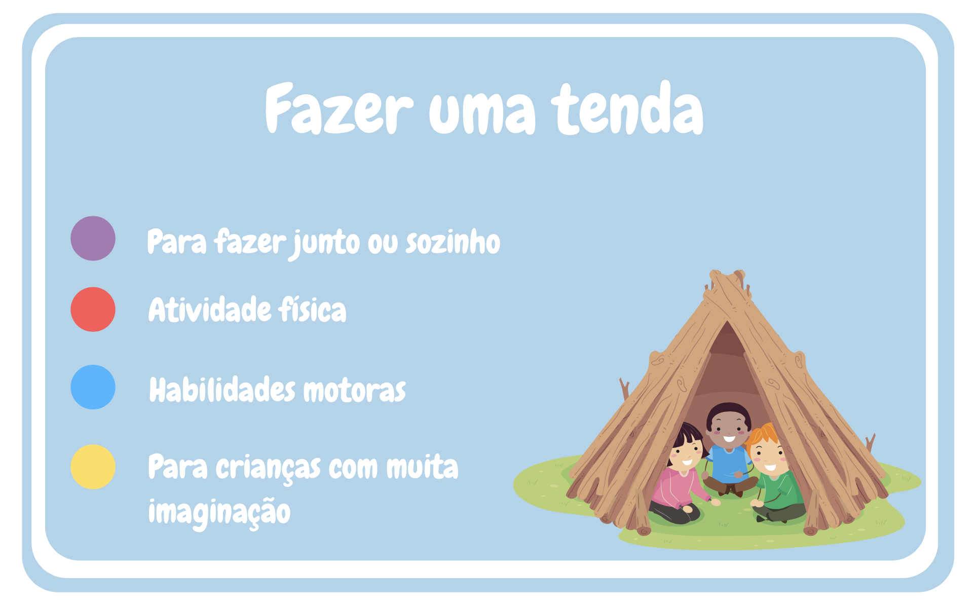 Construir uma tenda