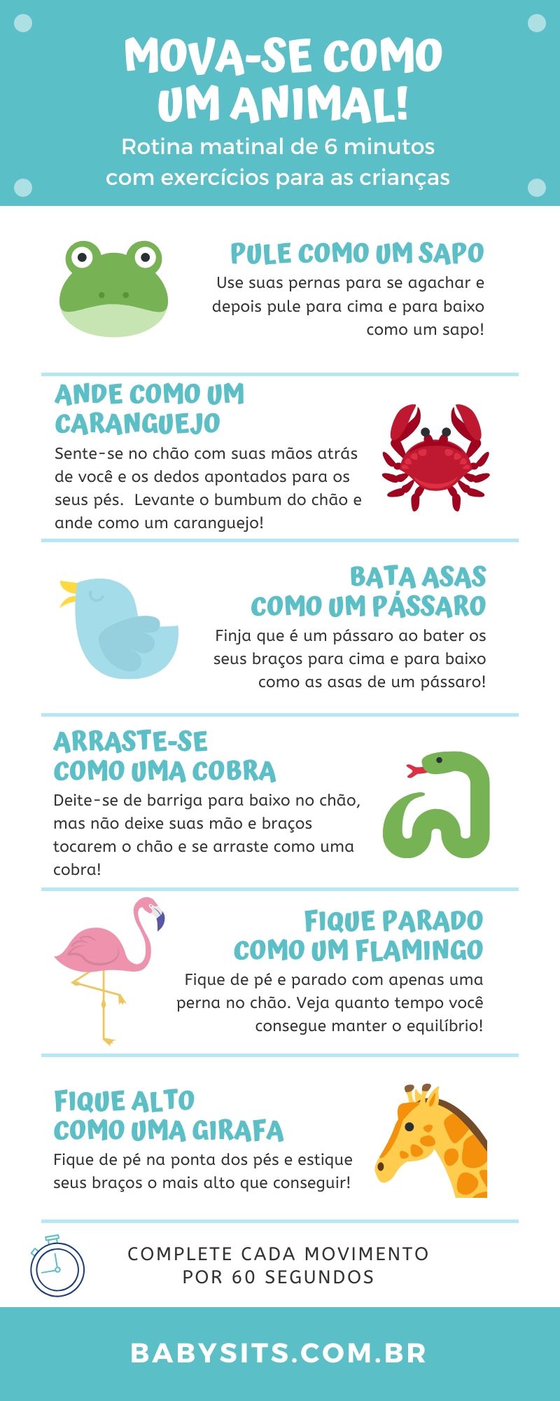 Mova-se como um animal