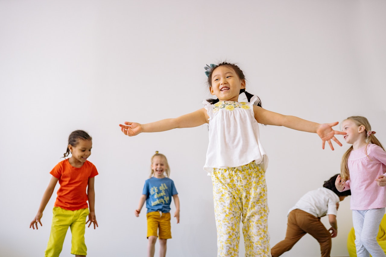 Children dancing