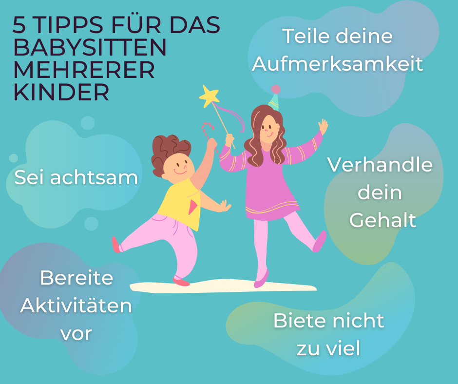 Tipps um mehrere Kinder zu babysitten