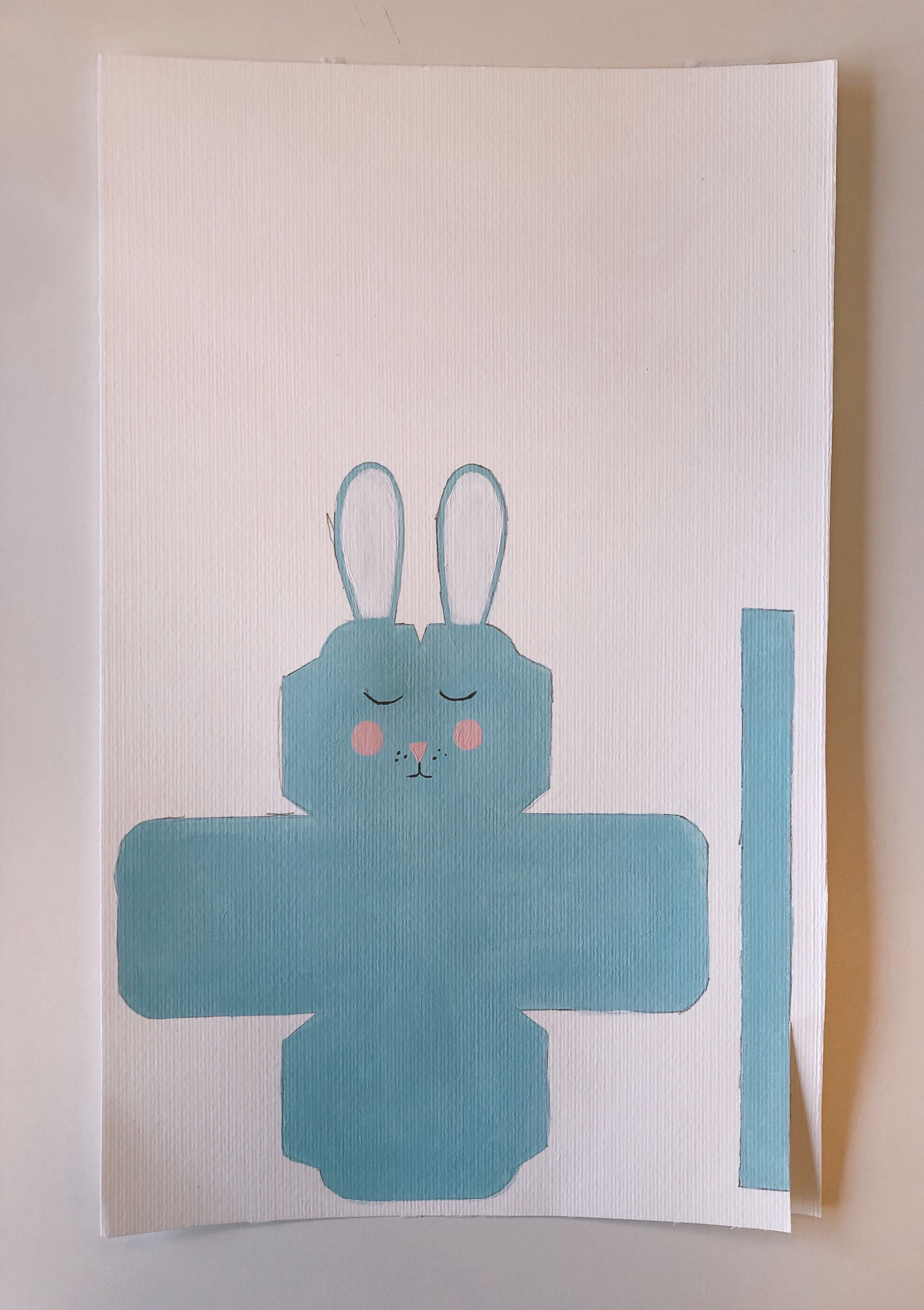 Painted Easter Template