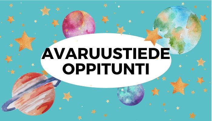 Avaruustiedeaskartelu lapsille