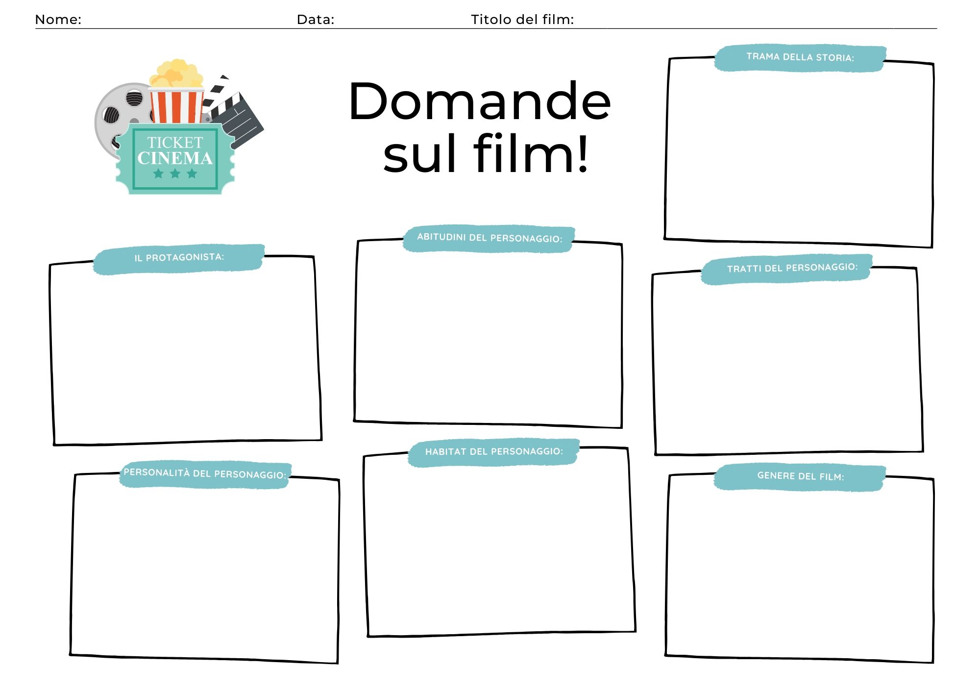 Film per bambini: discussione sul film