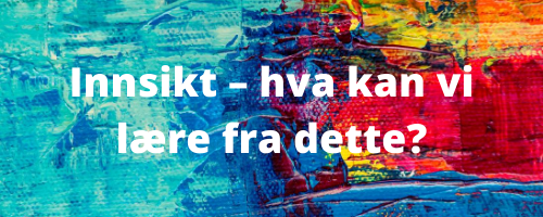 Innsikt: hva kan vi lære av dette