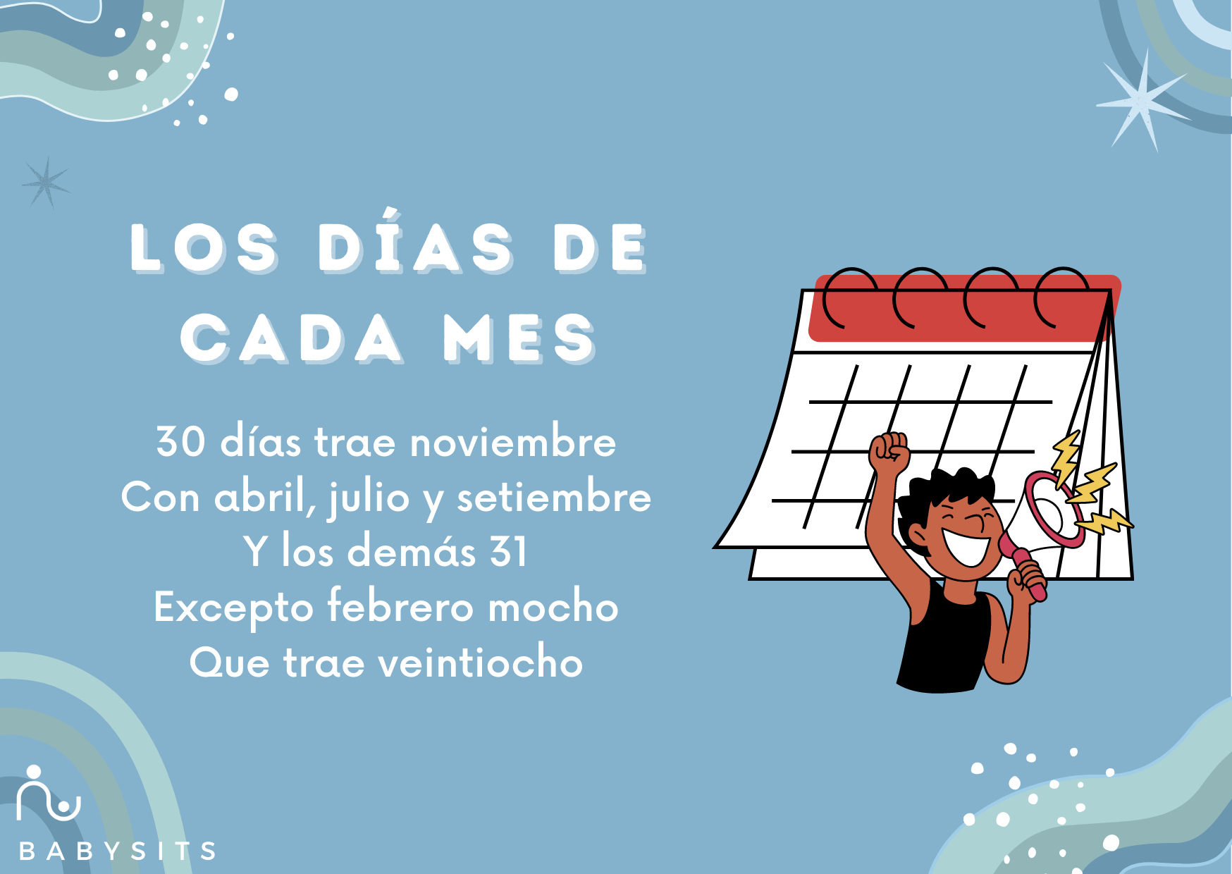 Los días de cada mes