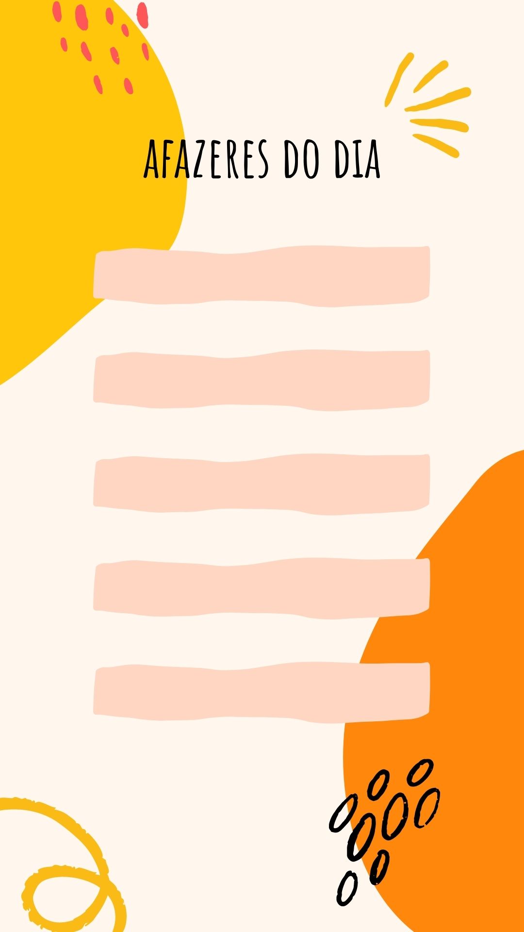 lista de afazeres diários 1