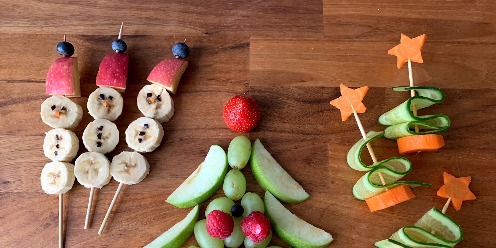 Gesunde Snacks für Weihnachten