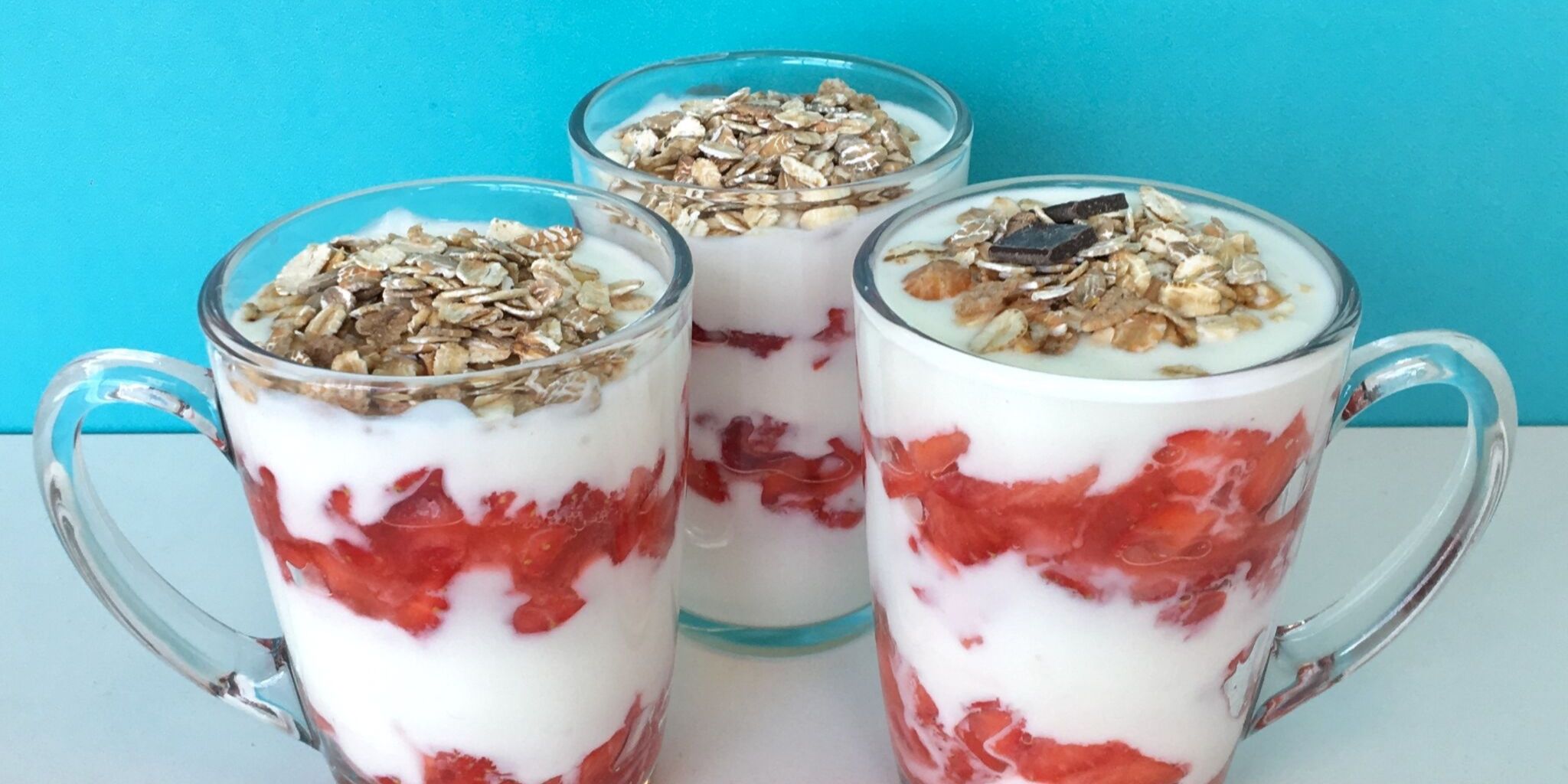 Strawberry & Yoghurt Parfait