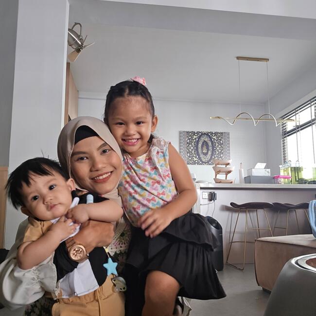 Babysitting job in Singapore Island: Fatin
