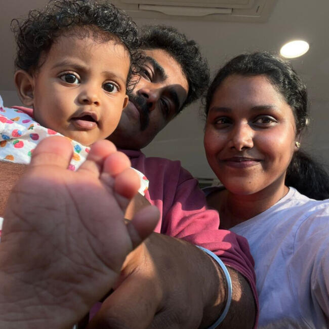 चेन्नई में बेबीसिटिंग की नौकरी: Kirthika
