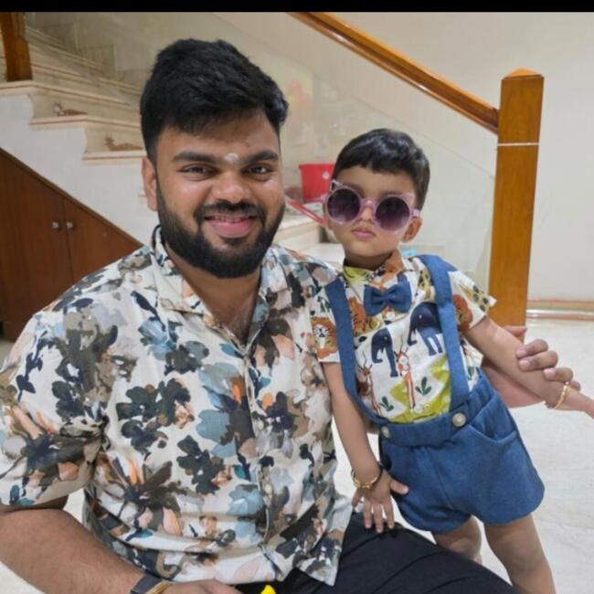 चेन्नई में बेबीसिटिंग की नौकरी: Prasanth