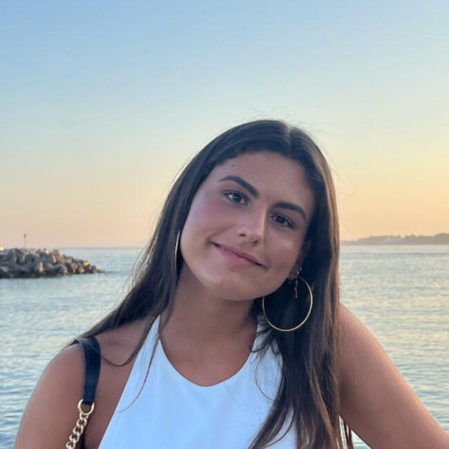 Canguro en Pamplona: María