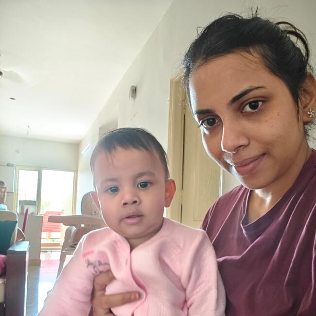 Babysitting job in Bengaluru: Samiksha