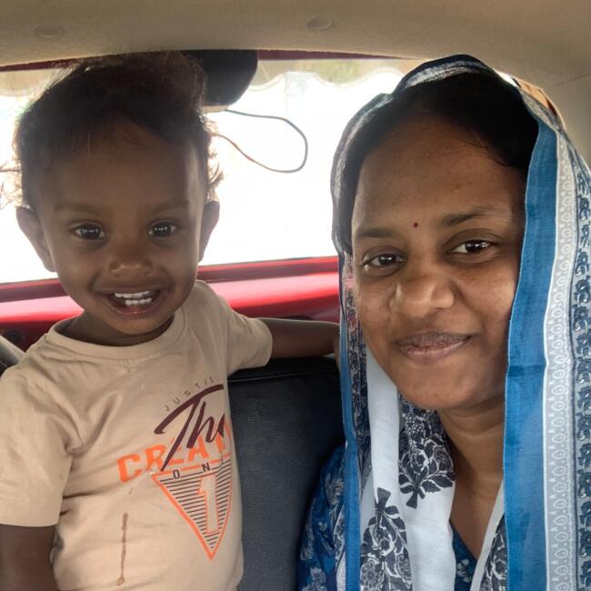 चेन्नई में बेबीसिटिंग की नौकरी: Sabitha