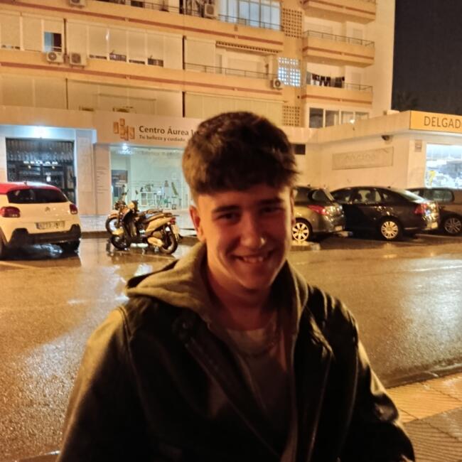 Canguro en Torre del Mar: Martin