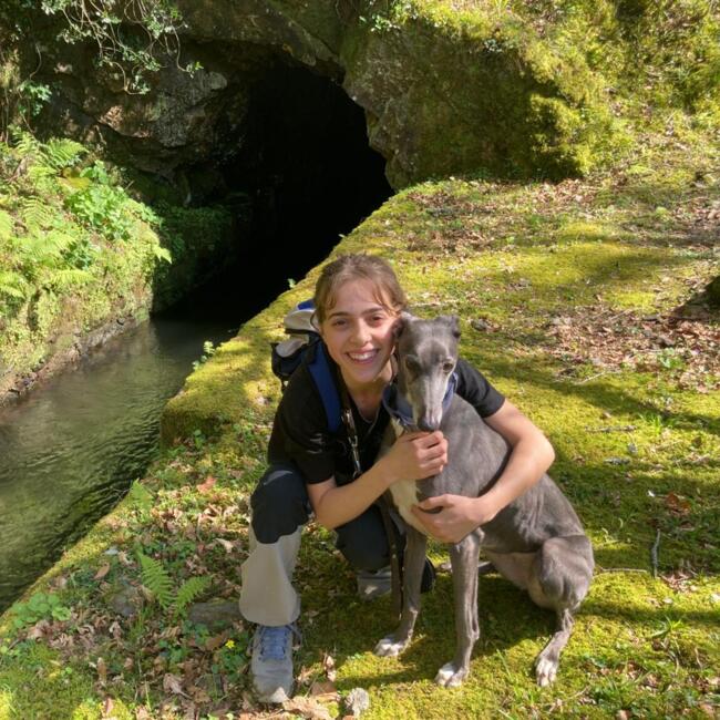 Canguro en Irún: Aroa