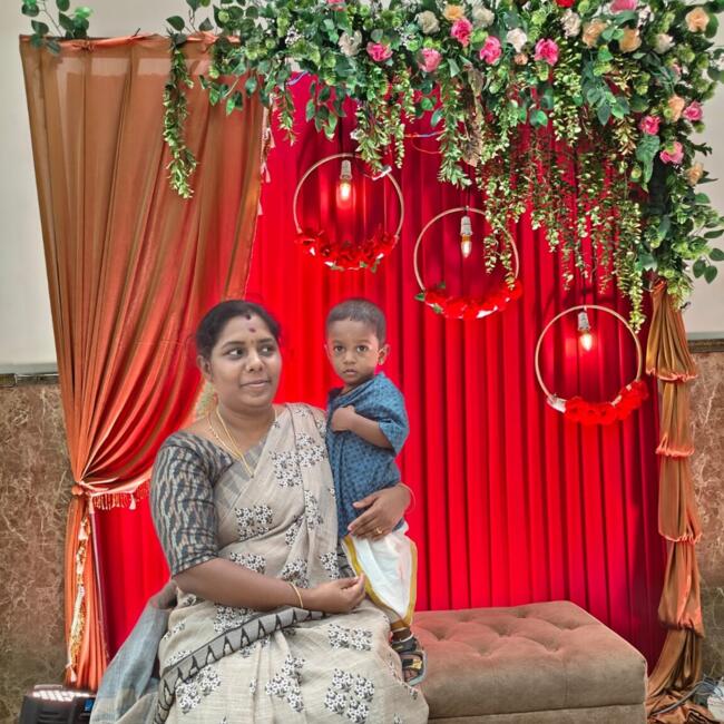 Babysitting job in Chennai: Elaiya Bharathi