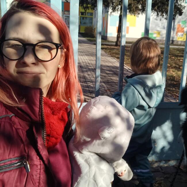 Nanny munka Sándorfalva területén: Írisz