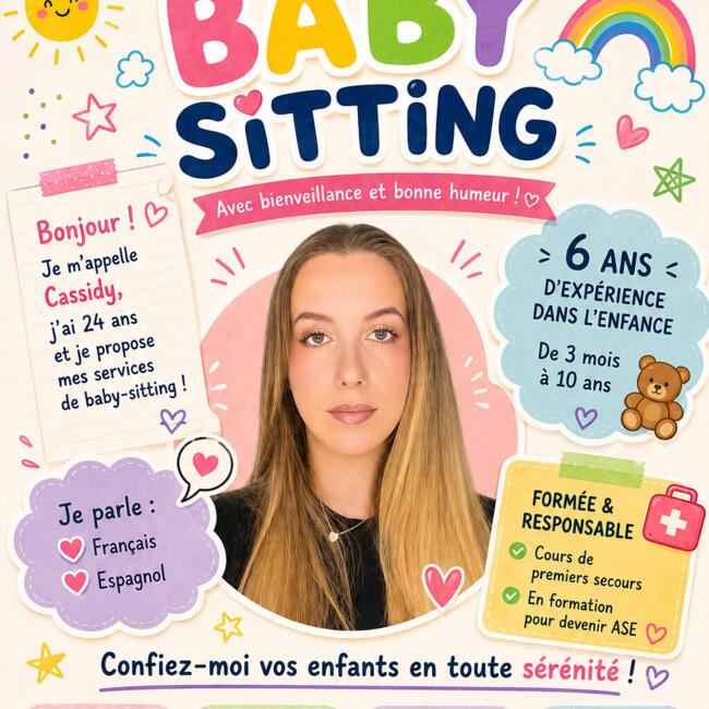 Baby-sitter in Onex: Cassidy