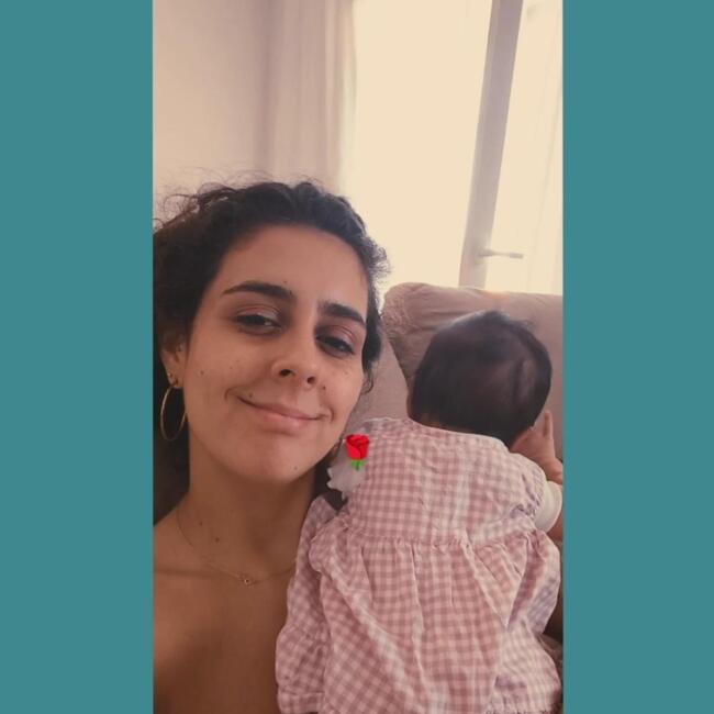 Trabalho de babysitting em Amora: Paula