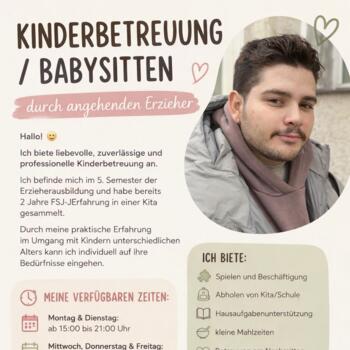 Agentur für Kinderbetreuung in Berlin: Semih