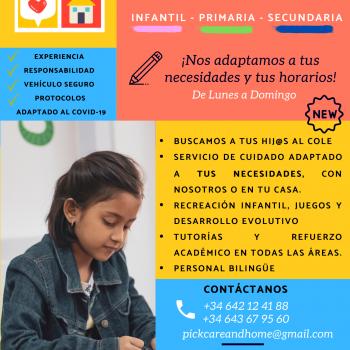 Agencias de Cuidado de infantil en Alcalá de Henares: Pick, Care and Home
