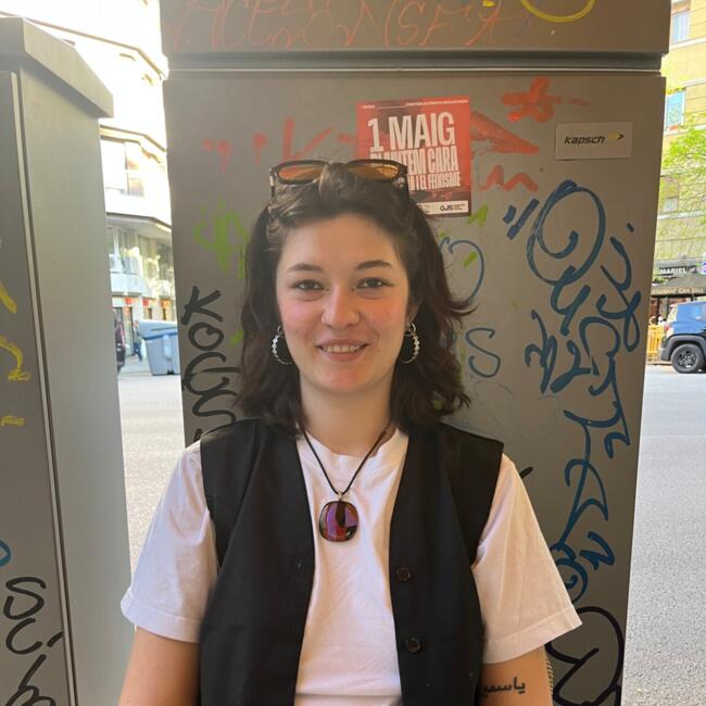 Canguro en Barcelona: Léa