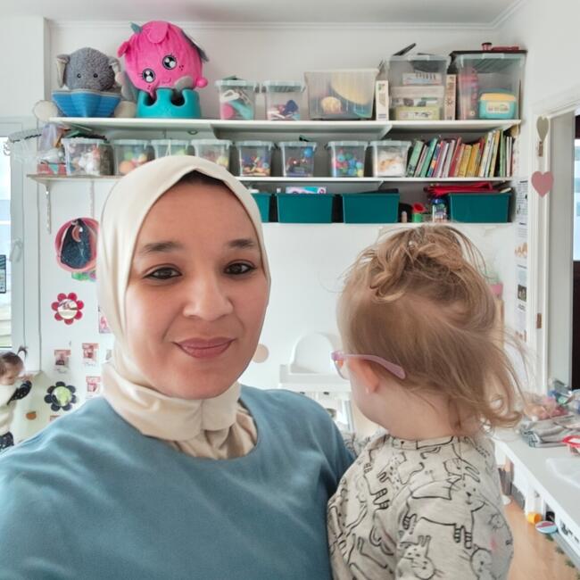 Childminder/ Dětská pečovatelka v Deinze: Souad