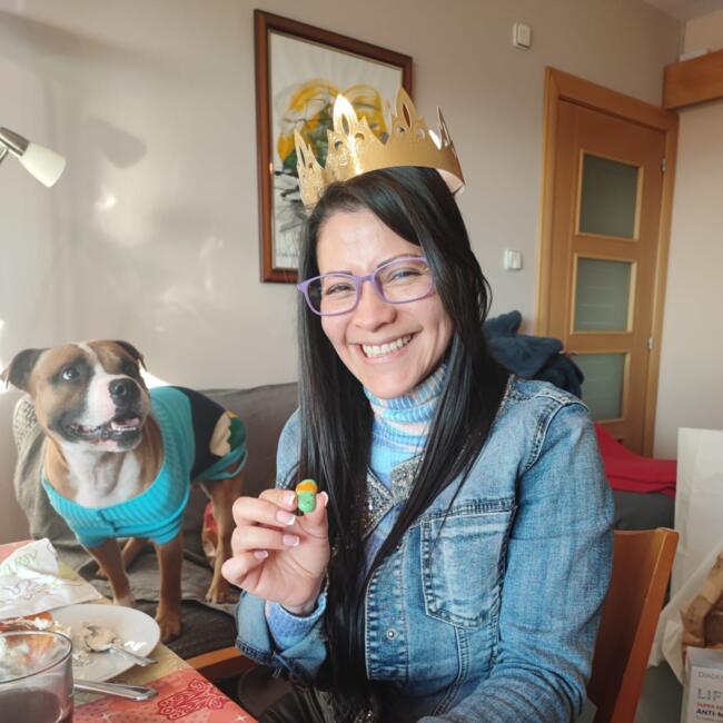 Canguro en Blanes: María