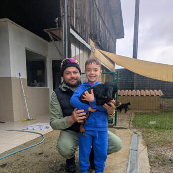 Babysitting job in Saint-Aubin-de-Cadelech: babysitting job Andy