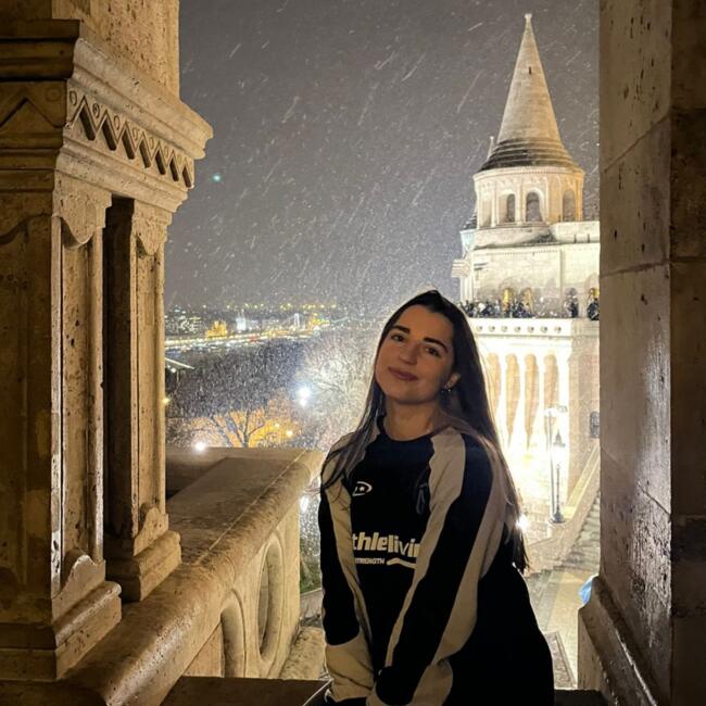 Canguro en Huelva: María