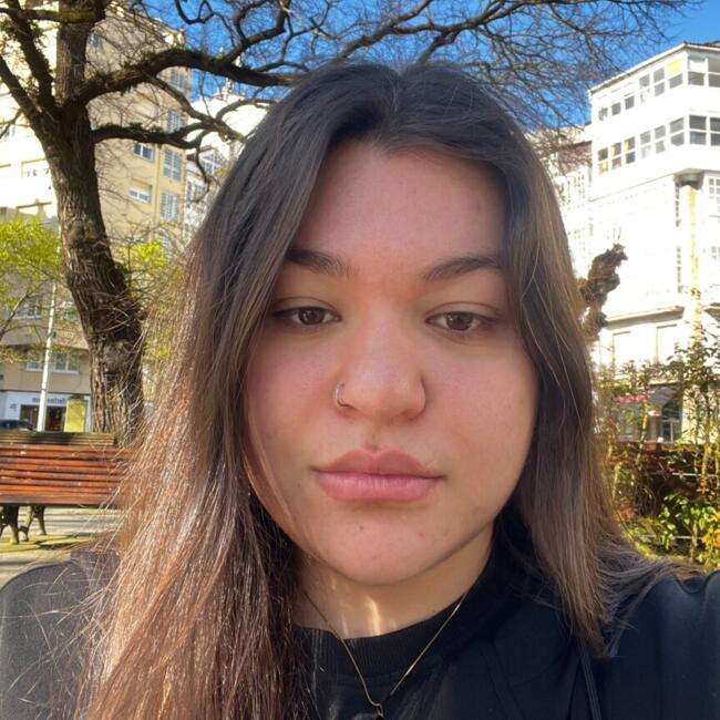 Canguro en La Coruña: Maria