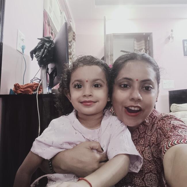 गुरुग्राम में बेबीसिटिंग की नौकरी: Rubi
