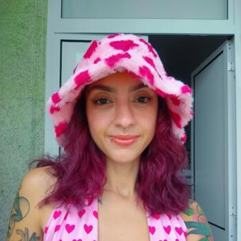 Canguro en Benidorm: Kristal Souza