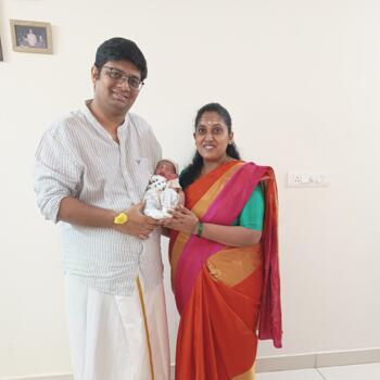 माता-पिता बंगलौर: Harshitha