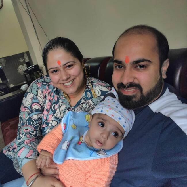 Chandīgarh (State of Haryāna) में बेबीसिटिंग की नौकरी: Sandeep