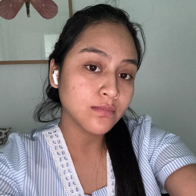 Canguro en Madrid: Maybelin Michel