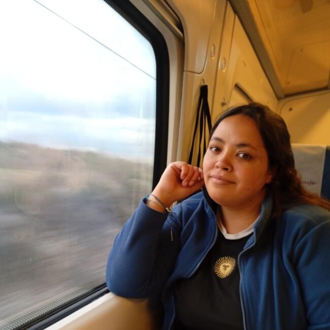 Canguro en Madrid: Aylen