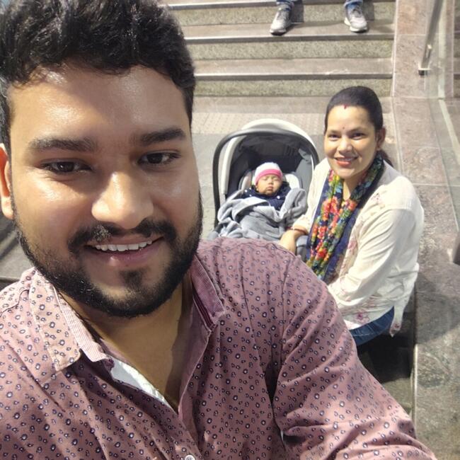 Babysitting job in New Delhi: Amit