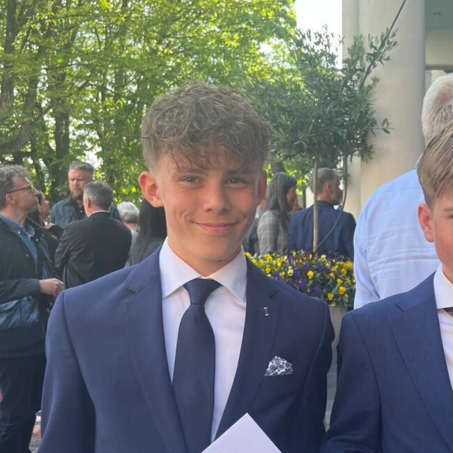 Barnevakt i Haugesund: Marcus