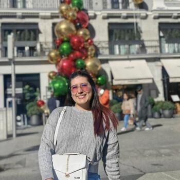 Canguro en Madrid: María