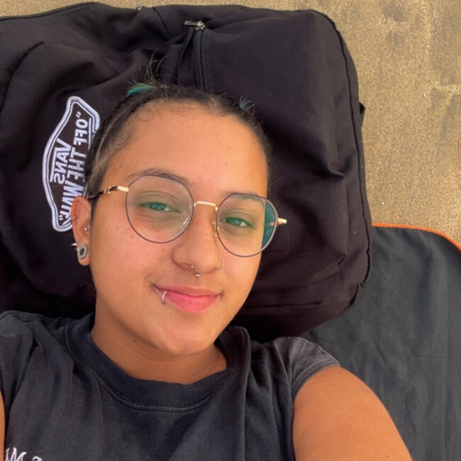 Canguro en Irún: Laura