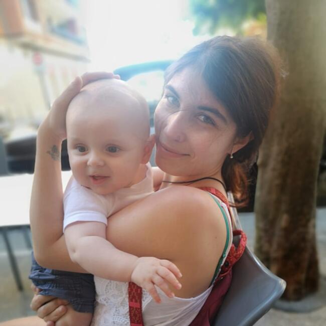 Canguro en Barcelona: Zuriñe