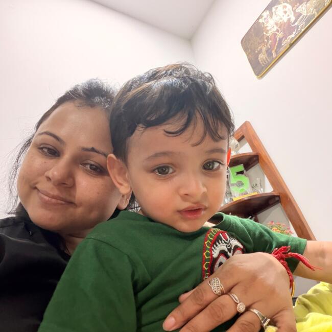 Babysitting job in Kondapur (Sangareddy): Rituparna
