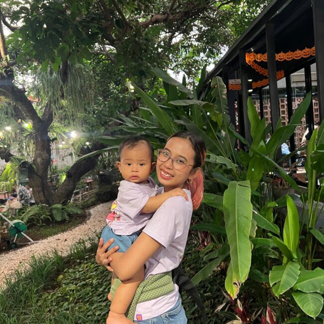 Babysitting job in Bekasi: Ega