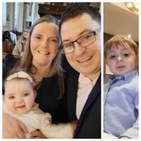 Oliver, Elena mummy and daddy