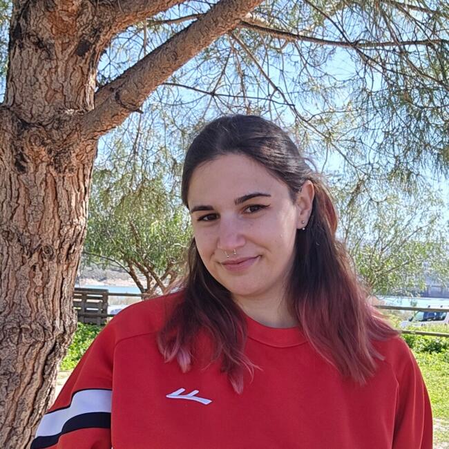 Canguro en El Ejido: Cristina